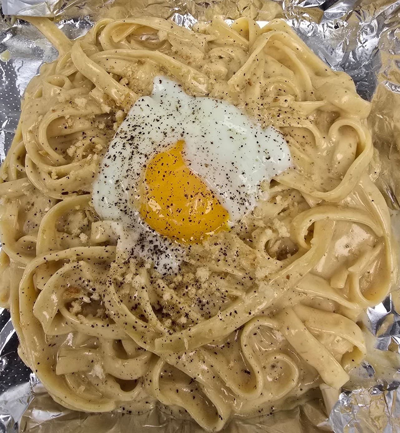Cajun Bacon cream pasta