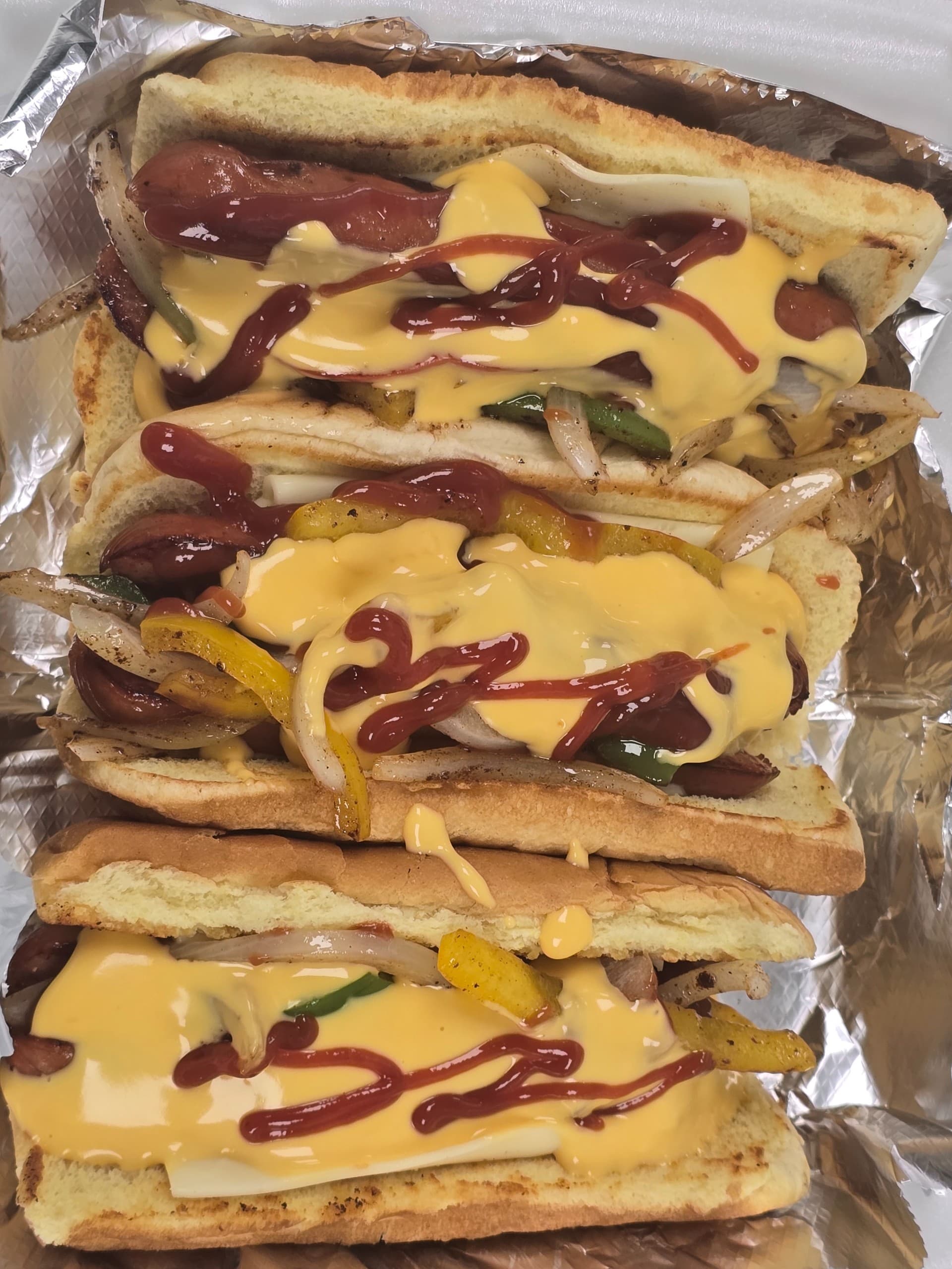 Street Smoked sausage dogs