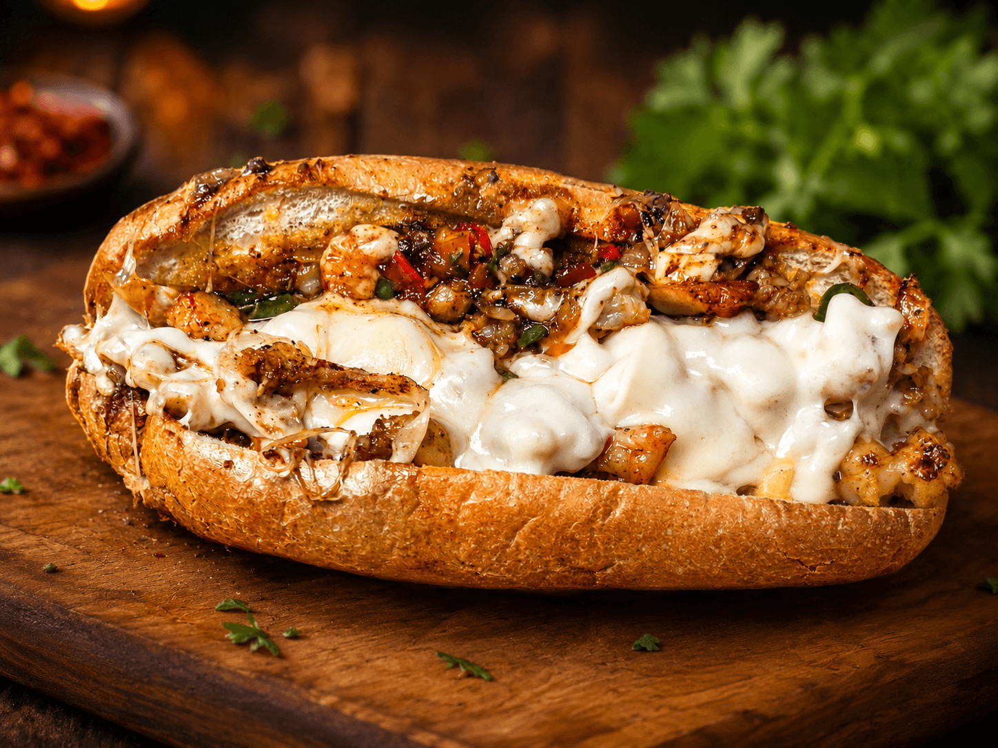 Bayou Shrimp Philly